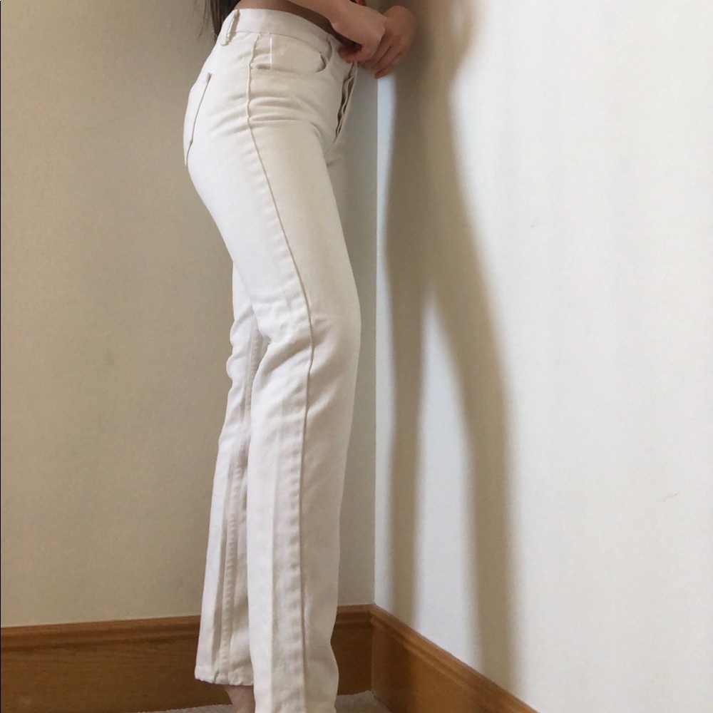 Brandy Melville Button-Fly Jeans